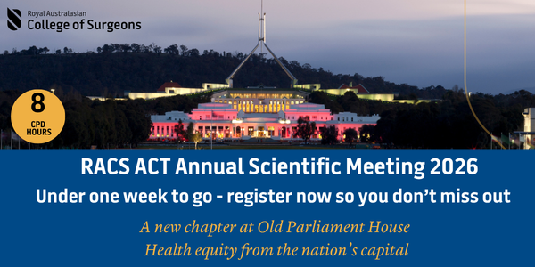 ACT ASM 1 week to go - register now