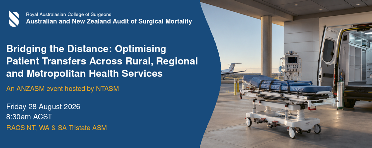 Banner advertising for NTASM seminar at ASM August 2026