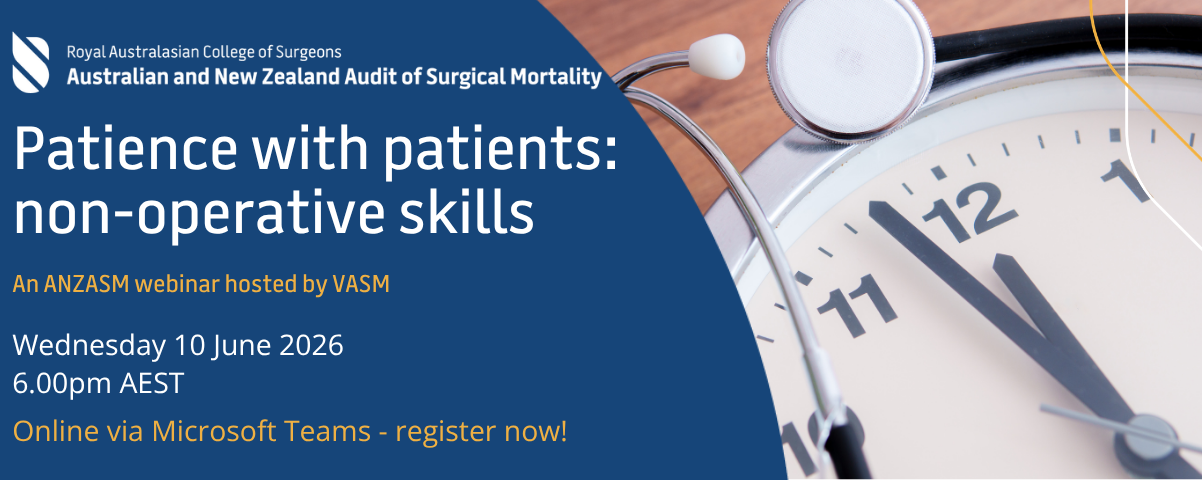 Image showing Patience with Patients webinar details