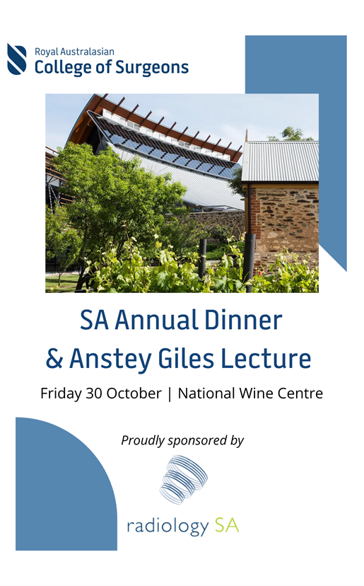 Annual Dinner flyer SA