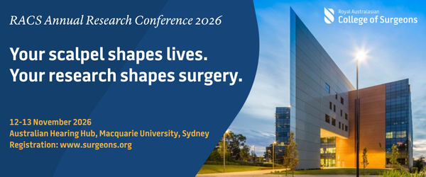 RACS Annual Research Conference Banner