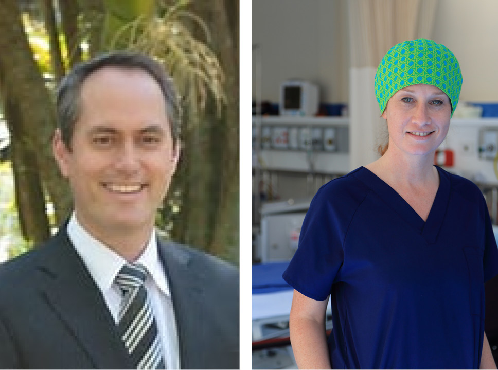 John MutuGrigg and Ros Pochin