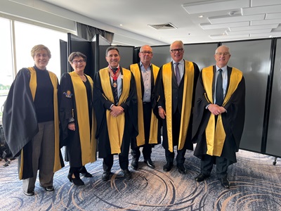 LtoR_ProfSueStott_DrCathyFerguson_ProfRaySacks_DrGregKeogh_DrPaulPincus_DrGlenWood