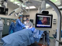 Teladoc optical feed