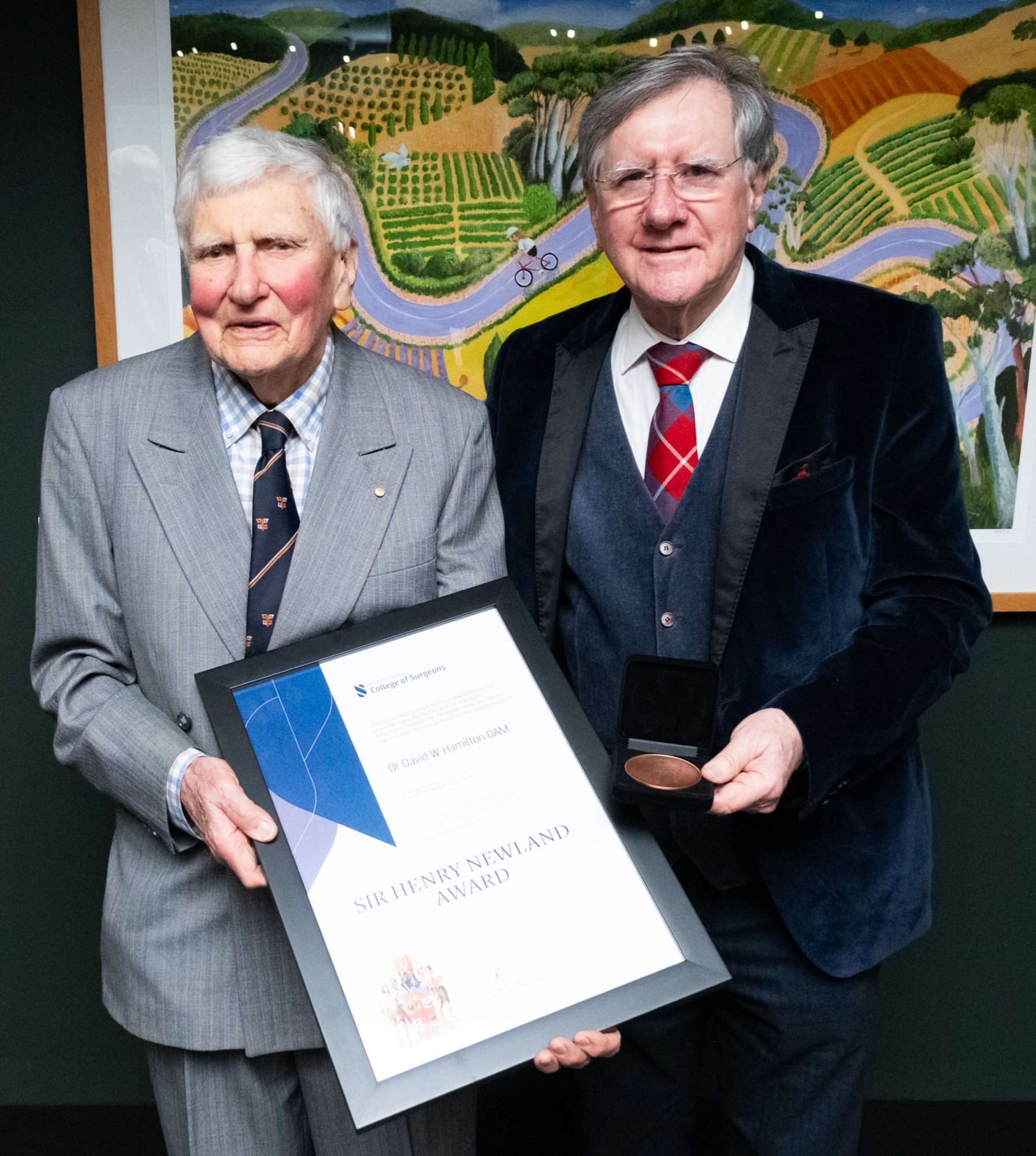 Dr David Hamilton and Dr Richard Hamilton