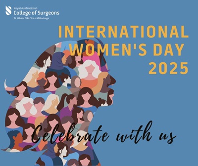 Woman in profile for IWD ad