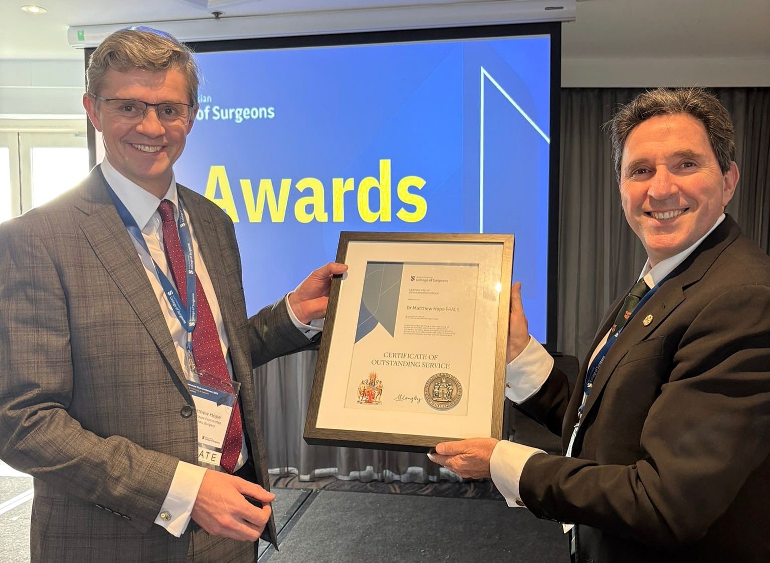 QLD State Conference- Matthew Hope Award