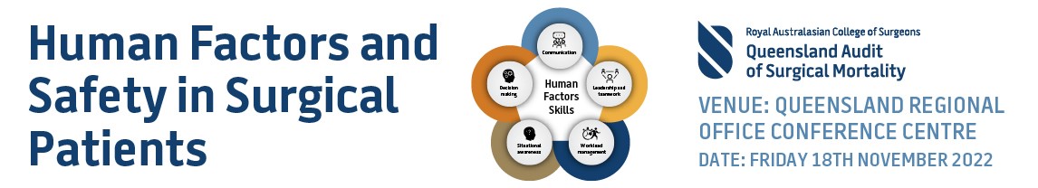 Human factors and safety in surgical patients