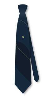 Navy tie