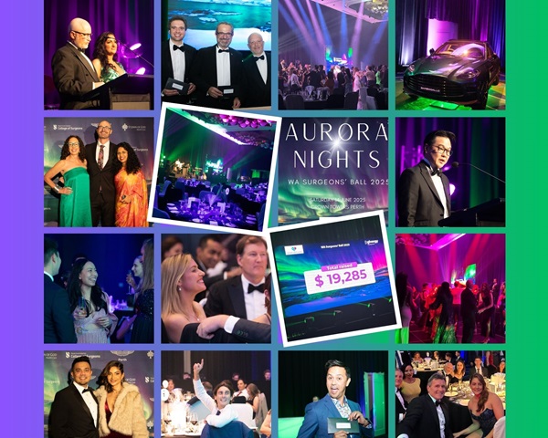 WA Surgeons Ball 2025 Photo Collage