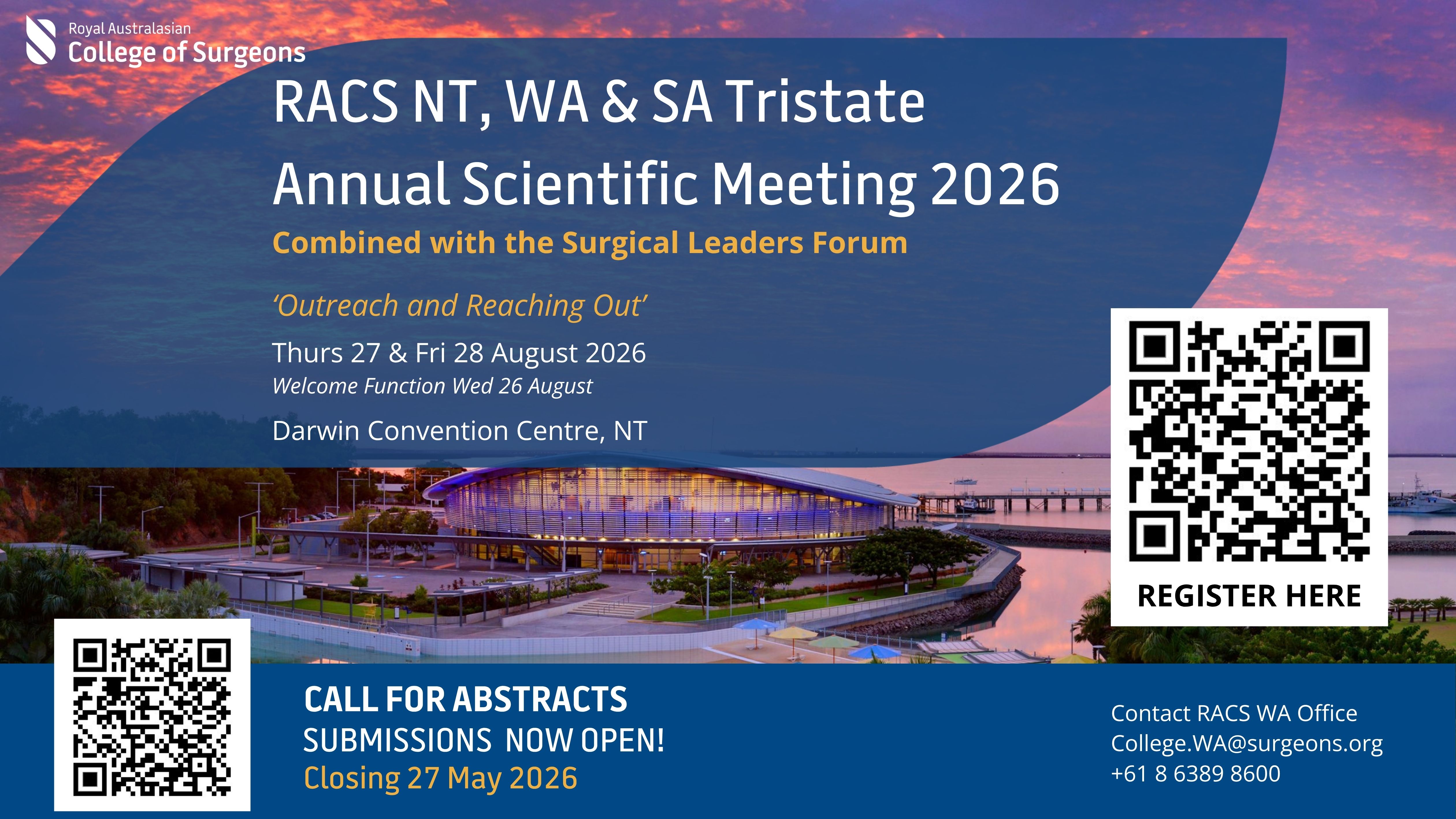 Tristate ASM 2026 Presentation Slide with Surgical Leaders Forum