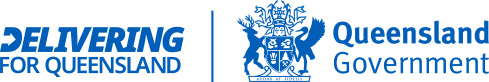 QLD Government Delivering for QLD Logo