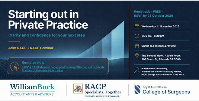 SA Starting Out Private Practice