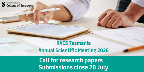 RACS Tasmania ASM call for research papers 2026